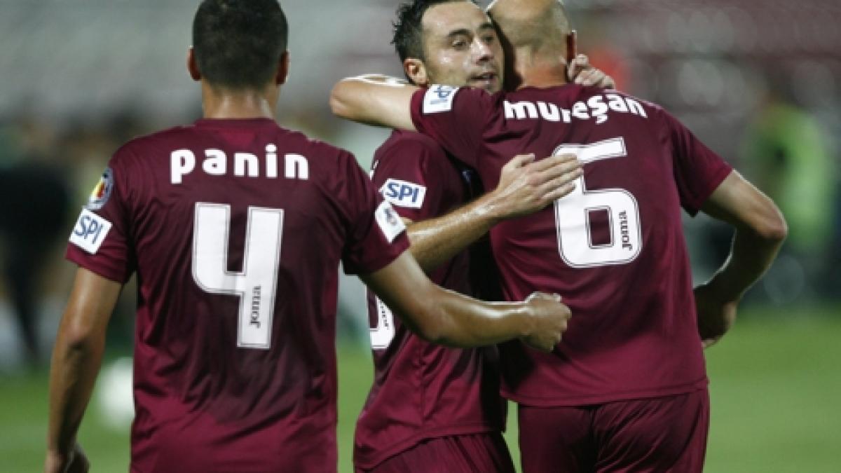 CFR Cluj a învins cu 6-1 pe Sportul Studenţesc în primul meci al etapei a 5-a