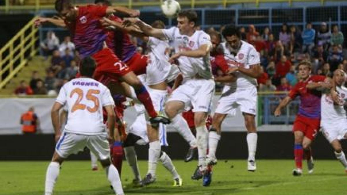 Steaua a învins fără emoţii FCM Târgu Mureş