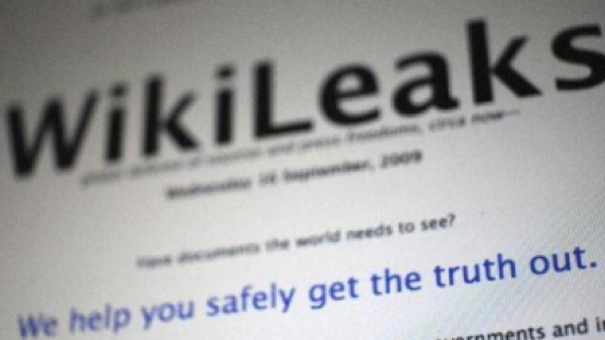 Wikileaks a publicat un fişier parolat misterios