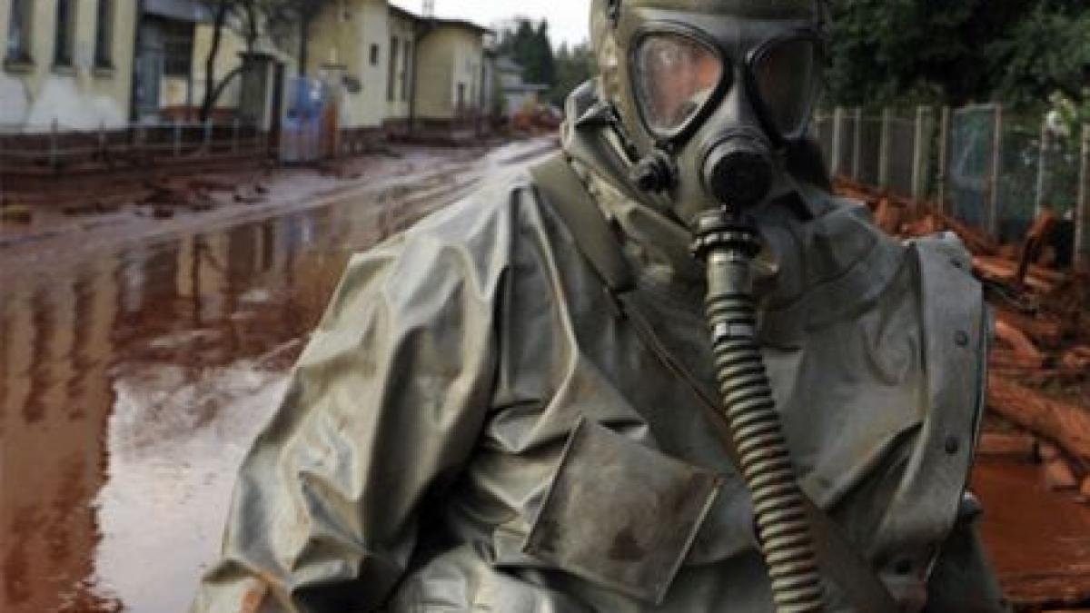 Pericol în Rusia: Nor toxic deasupra unui oraş, din cauza scurgerilor de brom lichid dintr-un vagon