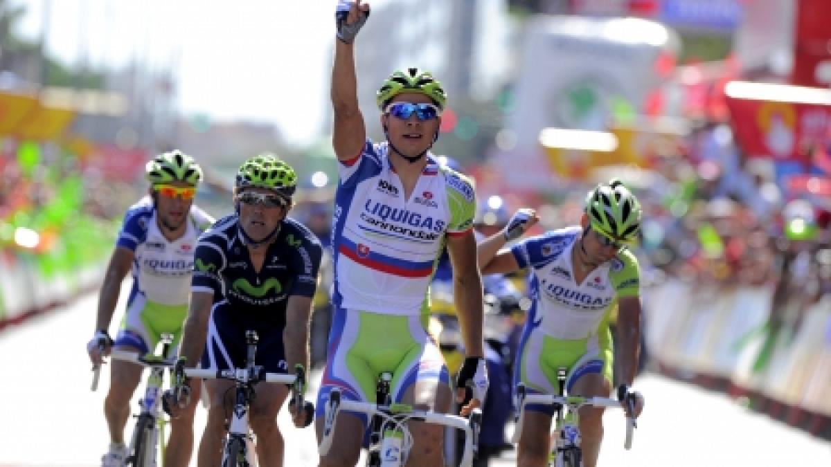 Peter Sagan a obţinut a doua victorie de etapă în Turul Spaniei 2011