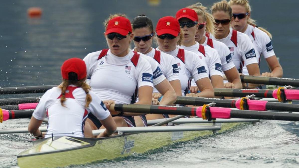 România a ratat podiumul în proba de 8+1 feminin de la CM de canotaj