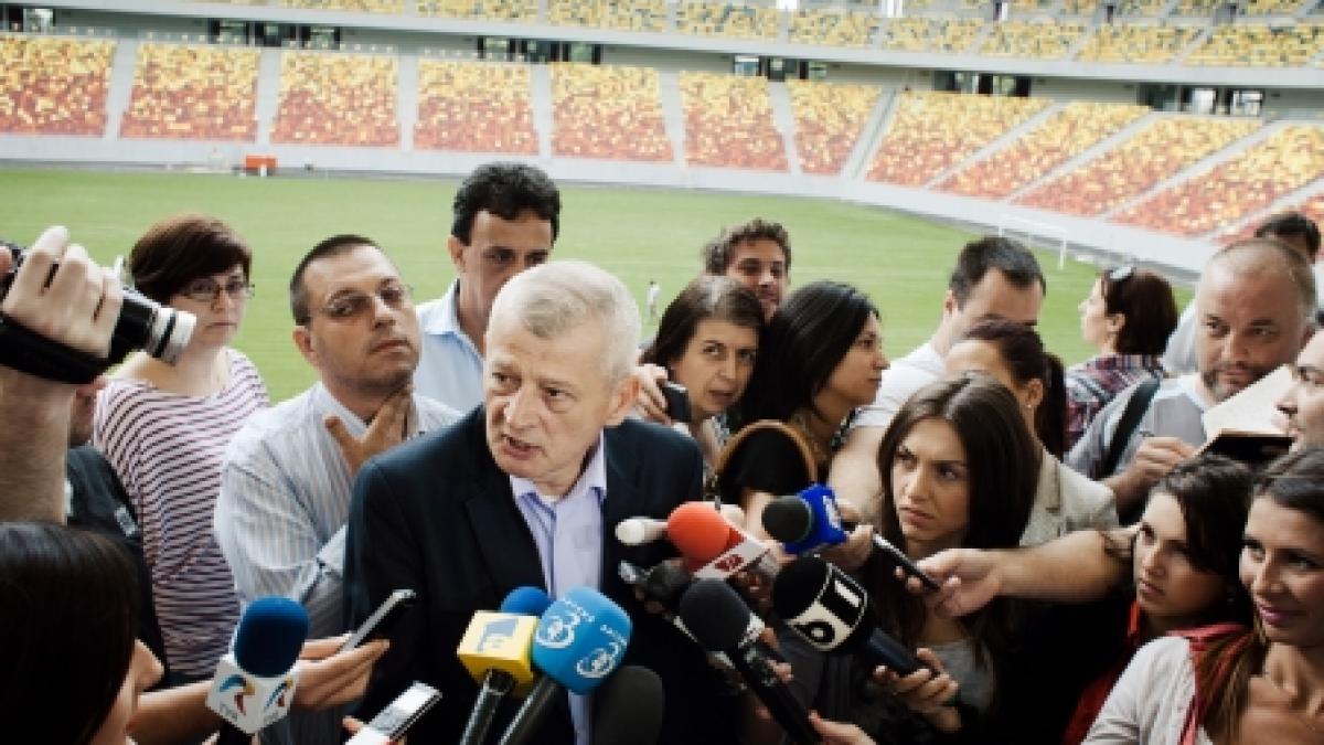 Sorin Oprescu: Gazonul de pe Arena Naţională a fost acceptabil