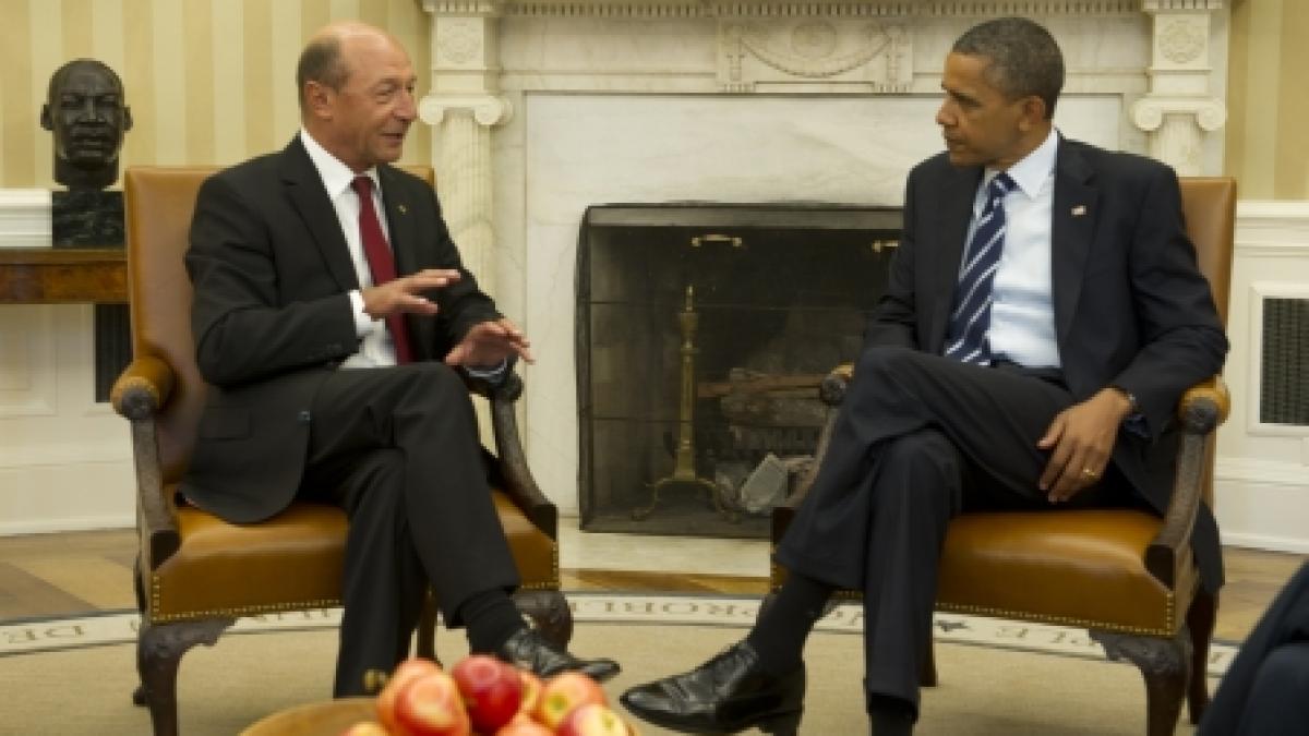 Traian Băsescu a dezvăluit unele dintre subiectele discutate cu preşedintele Obama