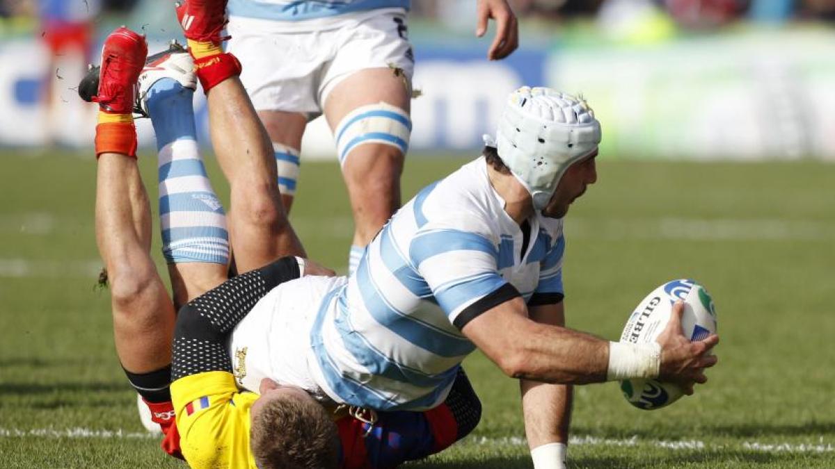 România a fost învinsă şi în al doilea meci de la Cupa Mondială de rugby, 8-43 cu Argentina