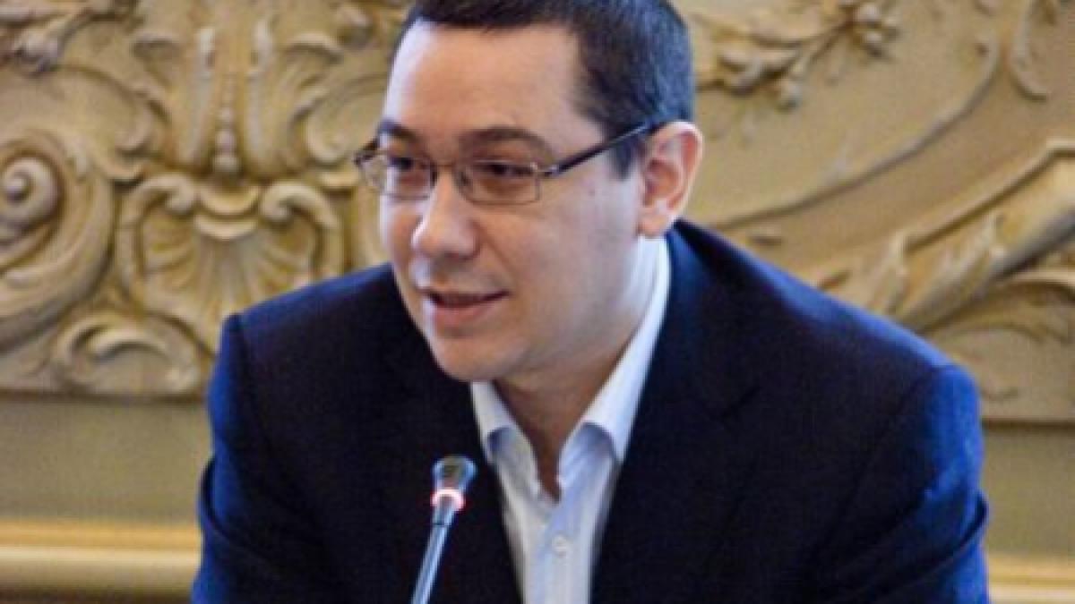 Ponta: Problemele cu PC vor fi rezolvate. Oprescu va fi susţinut de toate partidele din USL