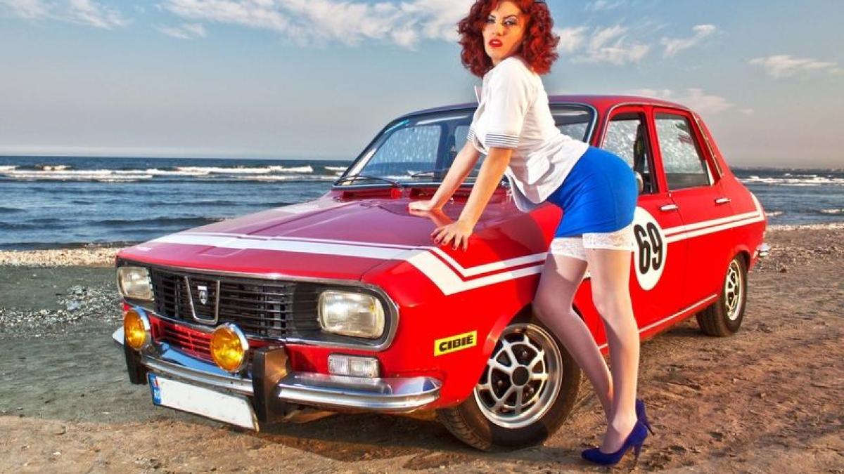 Sexy Dacia: Modelul retro 1.300, într-un pictorial provocator