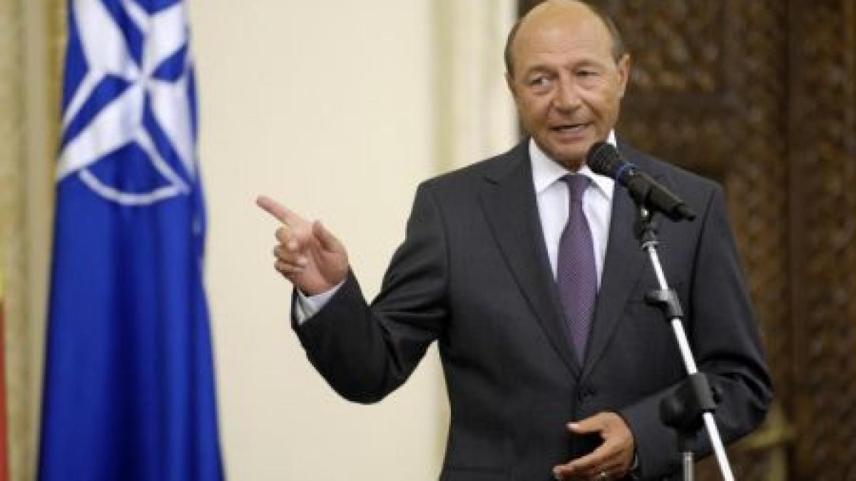 Băsescu: Riscul loviturilor cu rachete balistice este în creştere, chiar şi pe teritoriul României