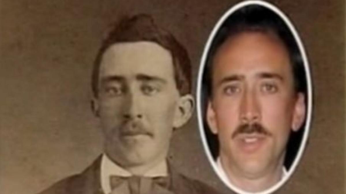 Nicholas Cage este vampir. Asta susţine un bărbat care deţine o fotografie veche de 140 de ani