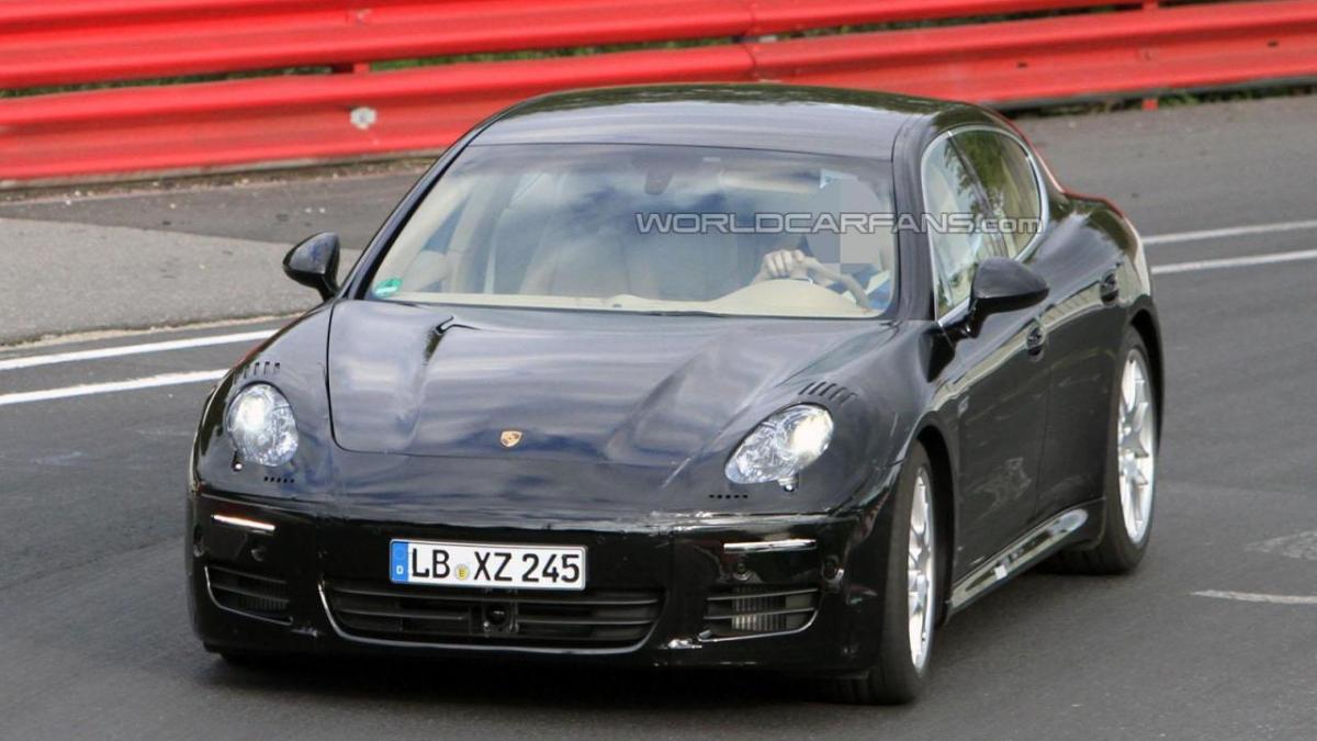 Porsche Panamera facelift, în primele imagini spion