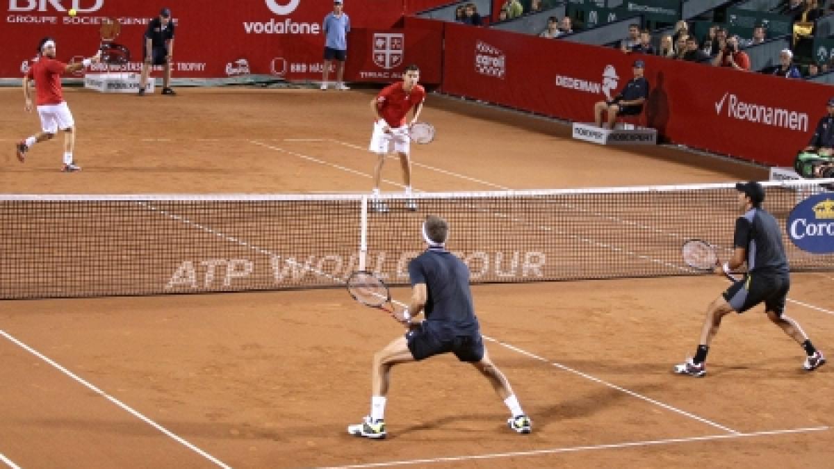 Horia Tecău şi Robert Lindstedt, eliminaţi în sferturile BRD Năstase-Ţiriac Trophy