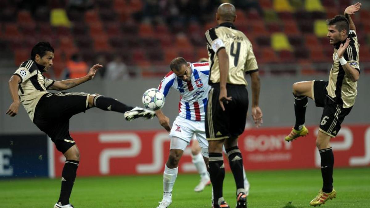 Oţelul Galaţi a pierdut şi al doilea meci din Liga Campionilor, 0-1 cu Benfica