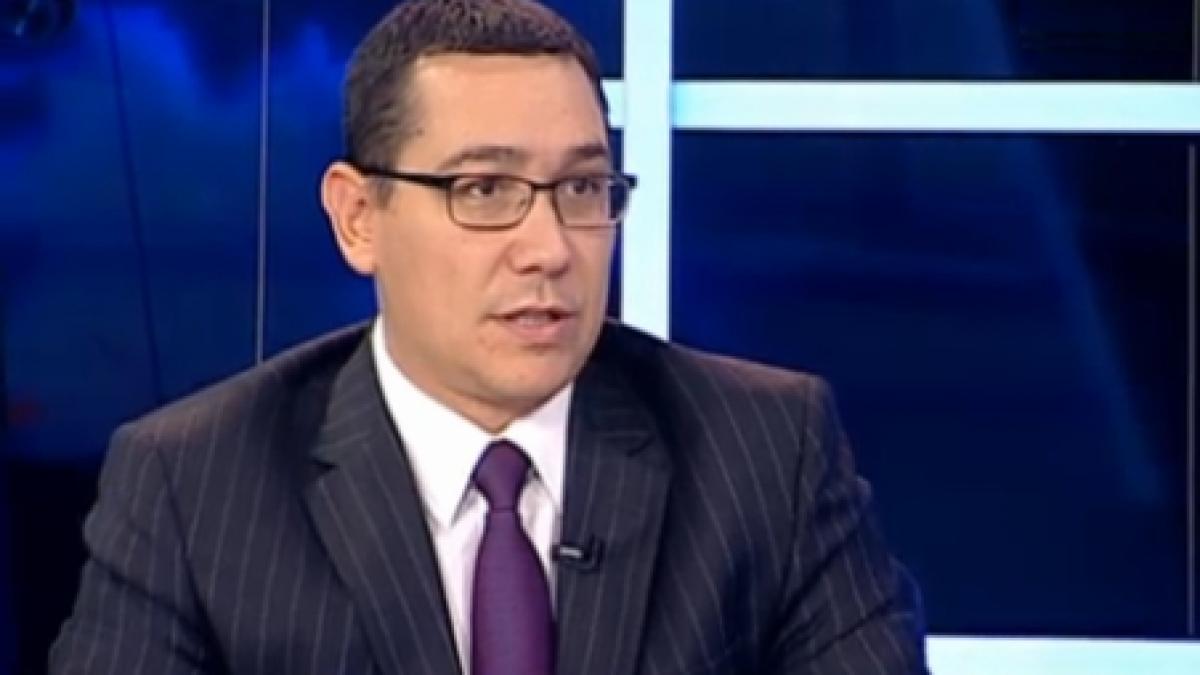 Ponta: Regimul lui Băsescu are toate caracteristicile unui regim fascist