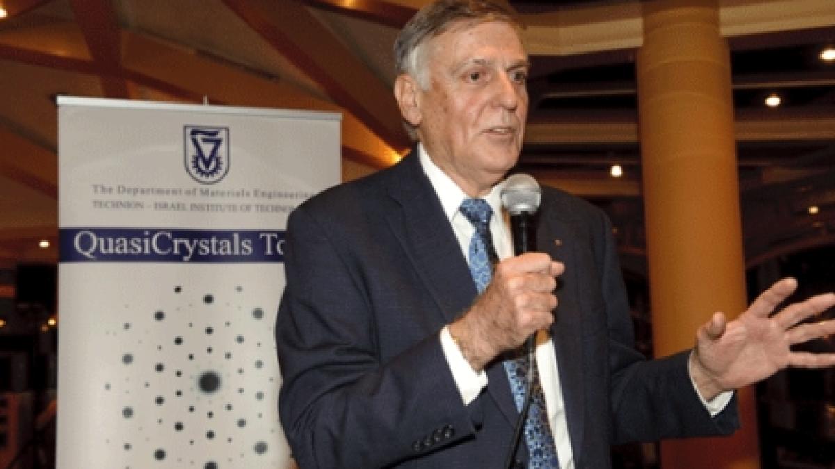 Premiul Nobel pentru Chimie, acordat israelianului Daniel Shechtman, pentru descoperirea cvasi-cristalelor