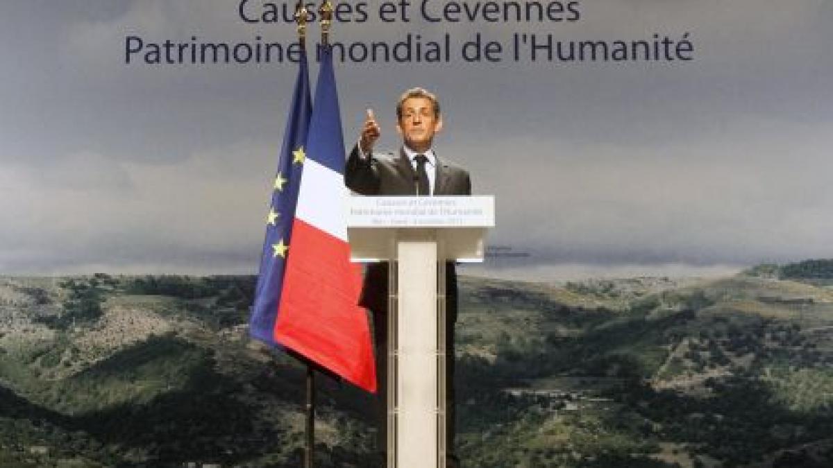 Nicolas Sarkozy se va întâlni cu şeful FMI pentru a discuta problema datoriilor din zona euro