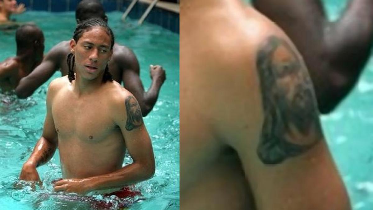 Un fotbalist columbian din Arabia Saudită, arestat din cauza unui tatuaj cu Iisus