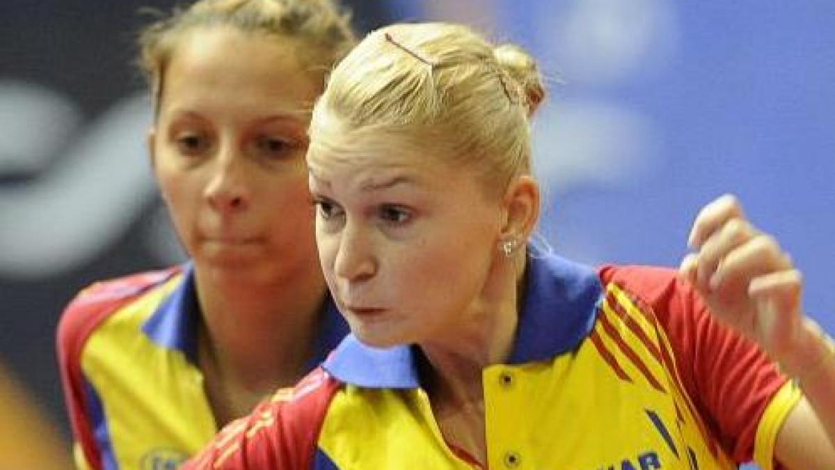 România, vicecampioană europeană în proba de dublu feminin la tenis de masă