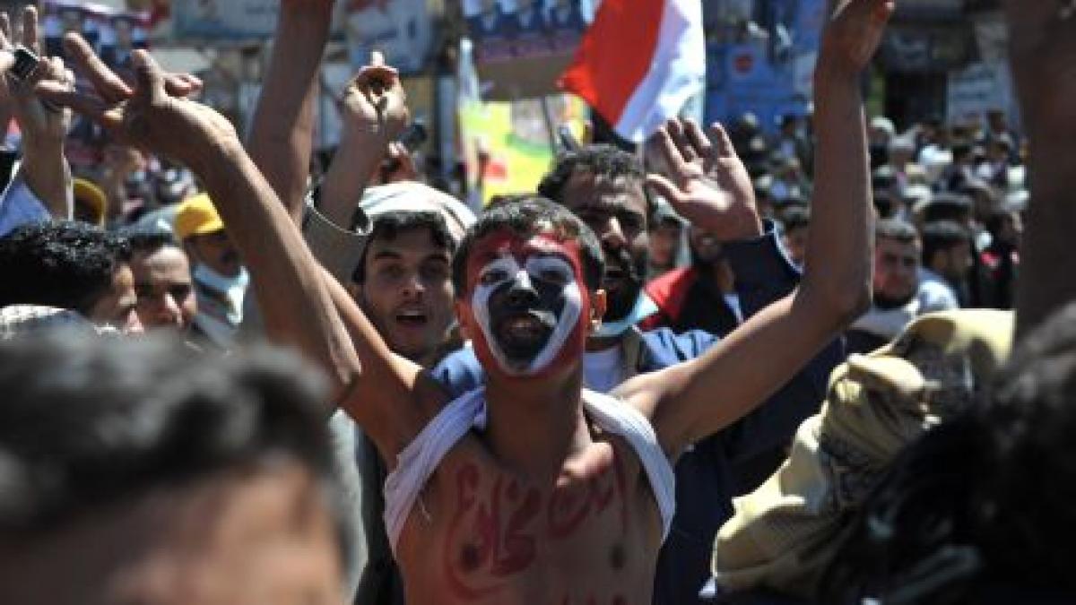 Patru persoane au murit în urma manifestaţiilor împotriva preşedintelui yemenit