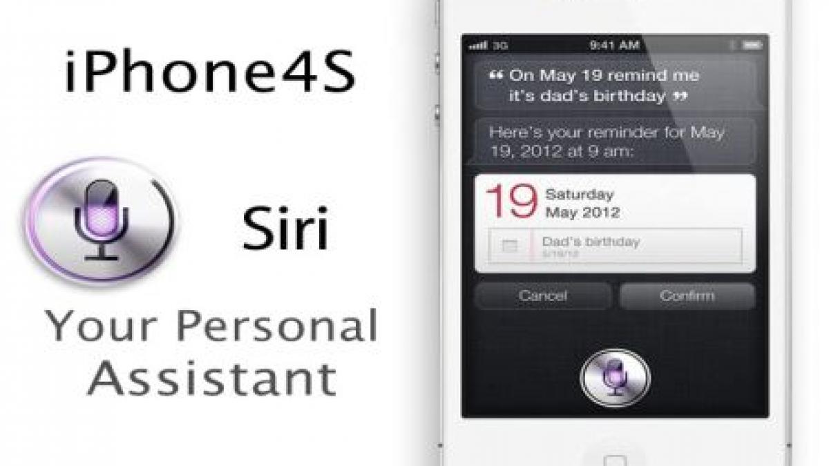 Aplicaţia de comandă vocală Siri ar putea deveni exclusivă pentru iPhone 4S