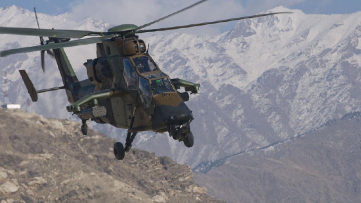 Afganistan. Un elicopter francez a fost atacat cu tiruri de arme uşoare