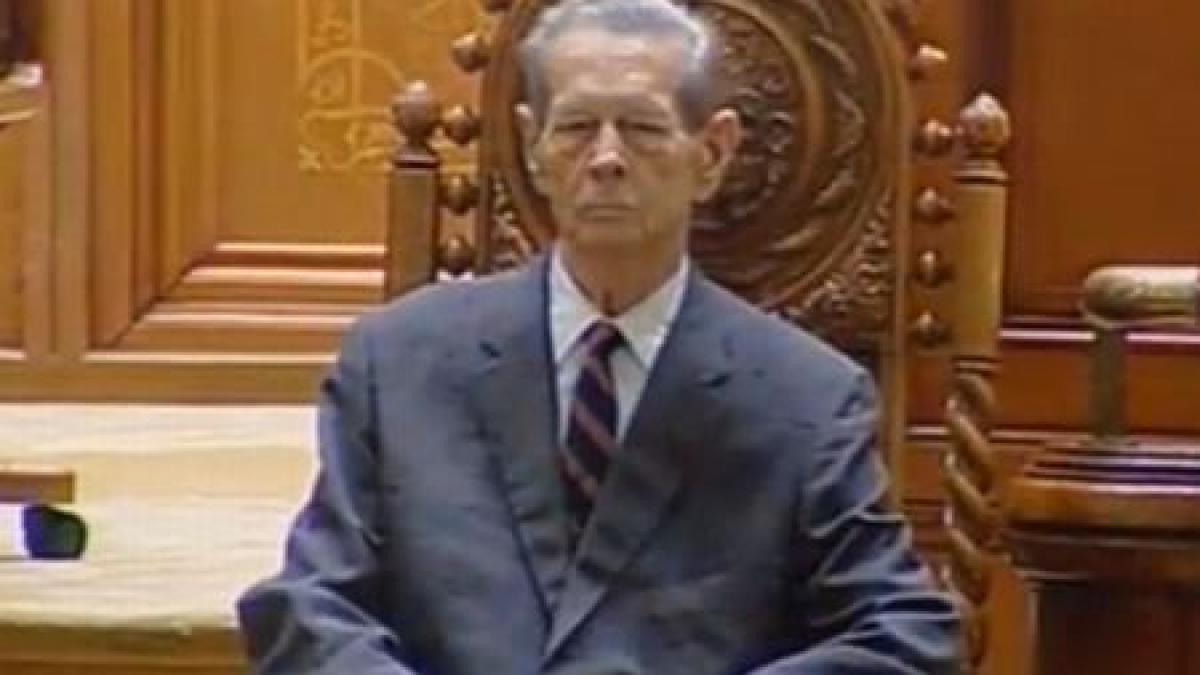 Regele Mihai, discurs istoric în Parlament: Nu putem avea viitor fără să respectăm trecutul! 