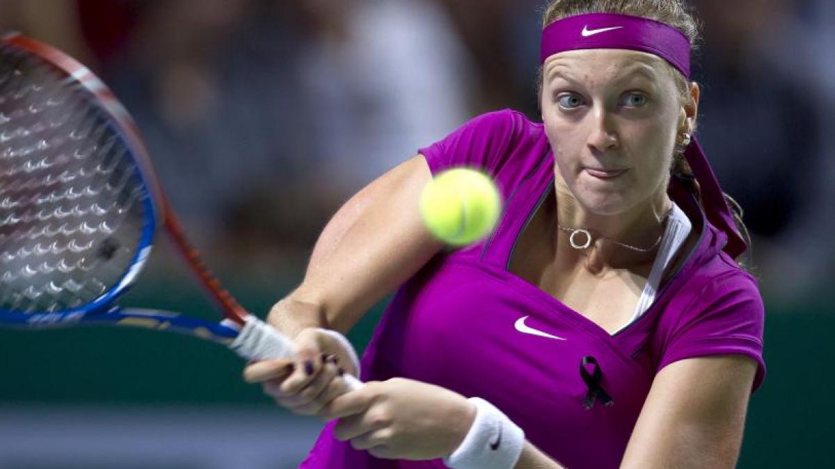 Petra Kvitova şi Victoria Azarenka se vor întâlni în finala Turneului Campioanelor