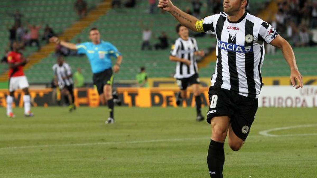 Serie A: Di Natale revine şi aduce victoria lui Udinese