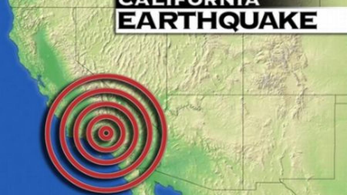 Cutremur de 6,5 pe scara Richter în apropierea Californiei