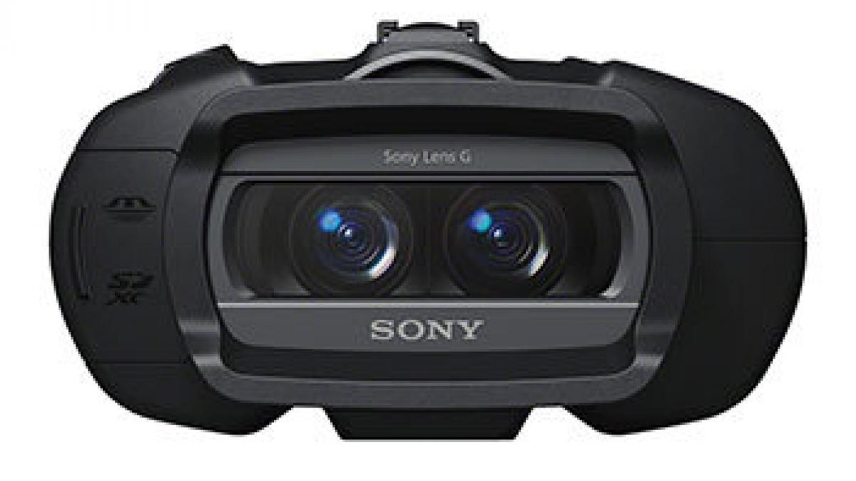 Sony lansează un binoclu 3D, primul care poate filma 1080p