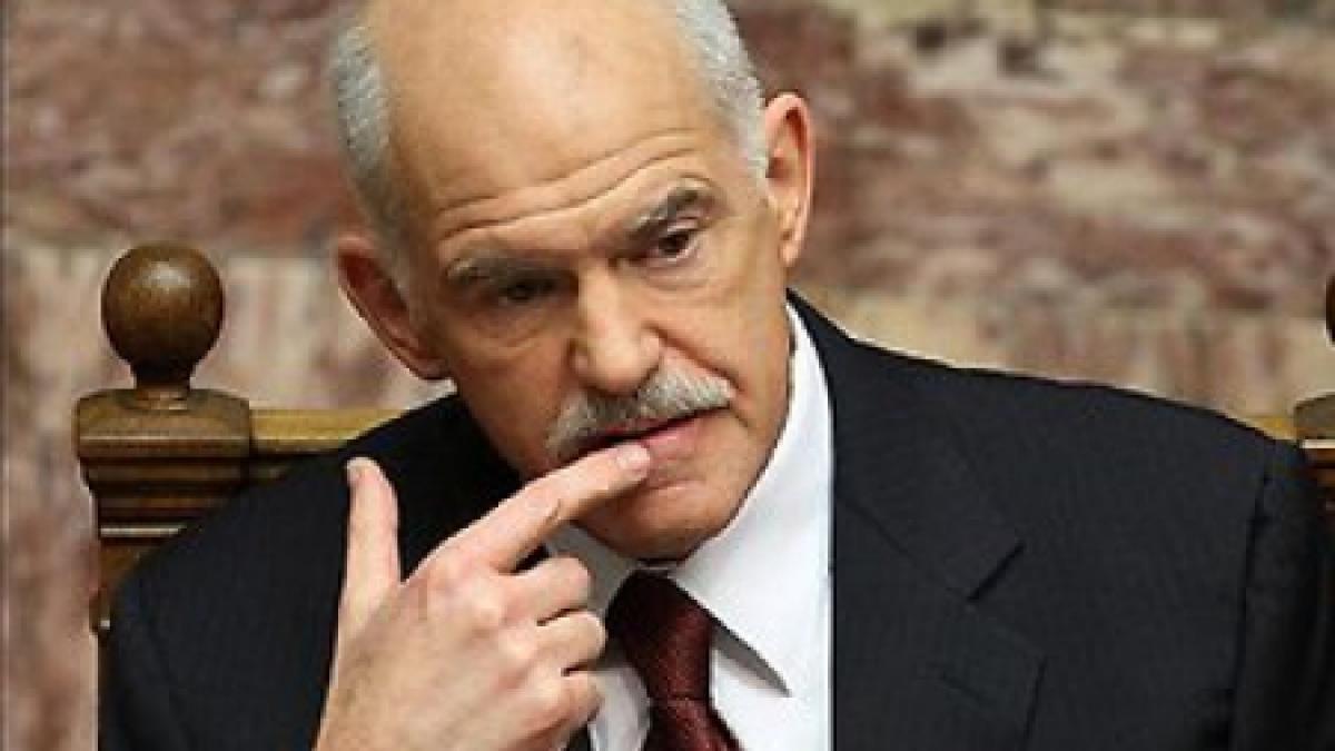 Papandreou: Partidele politice din Grecia trebuie să coopereze, pentru a proteja poporul