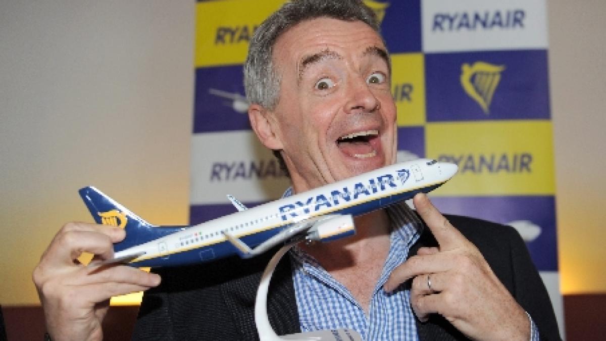 Ryanair va introduce trei noi curse către Grecia. O'Leary: Acceptăm şi capre de munţi