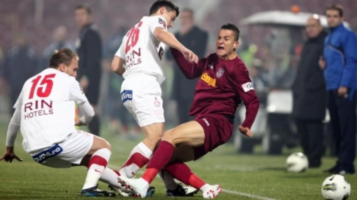 Niculae salvează Dinamo în ultimele zece minute ale derby-ului cu CFR Cluj