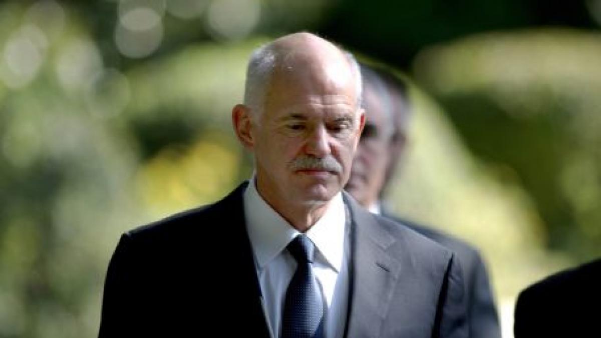 Premierul Greciei va demisiona. Şedinţa de duminică este ultima cu Papandreou ca prim-ministru