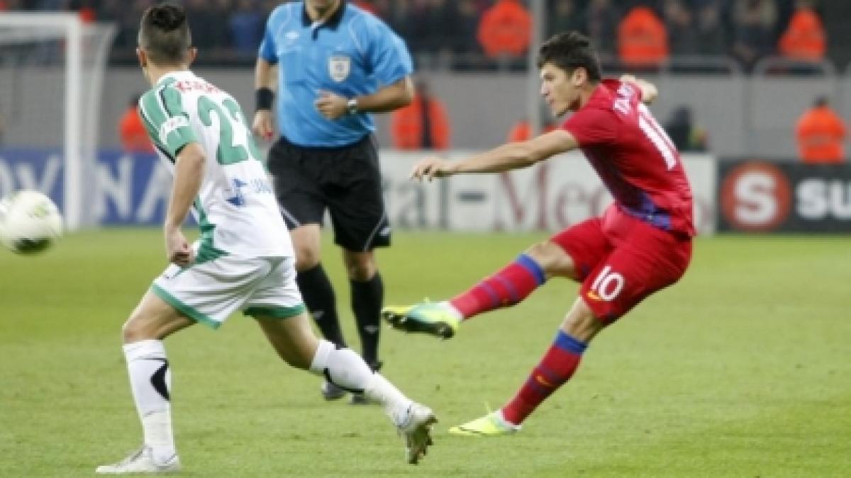 Steaua întoarce rezultatul cu Concordia şi se impune cu 2-1