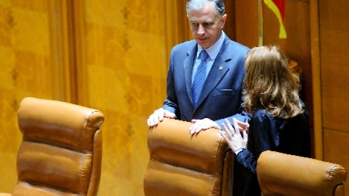 Sârbu a propus înlocuirea lui Geoană cu Titus Corlăţean, în plenul Senatului. Unii senatori au izbucnit în râs