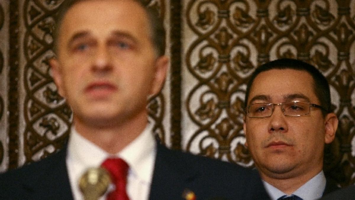 Ponta solicită excluderea lui Geoană din PSD. Iliescu: Geoană rămâne preşedintele Senatului