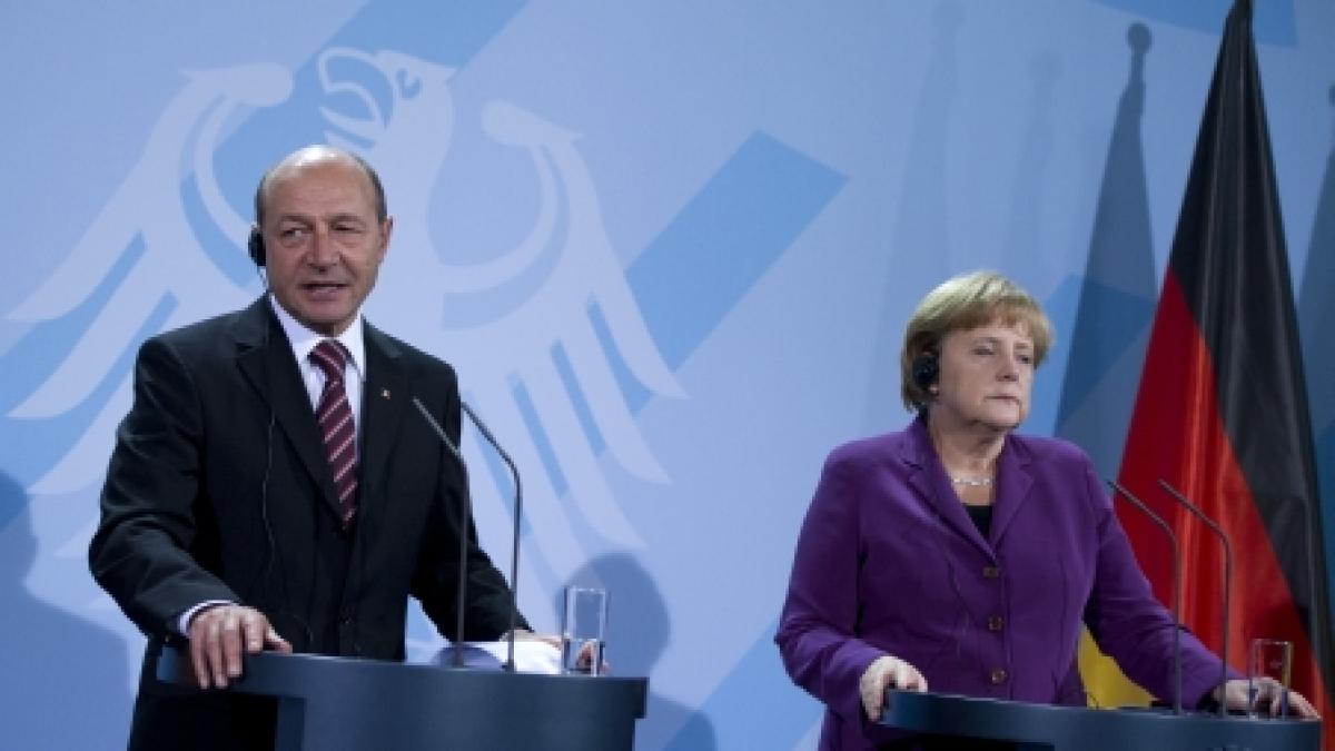  Băsescu, la Berlin: România va intra într-un mare proces de privatizare. Sunt vizate Turceni, Rovinari, CFR Marfă şi altele