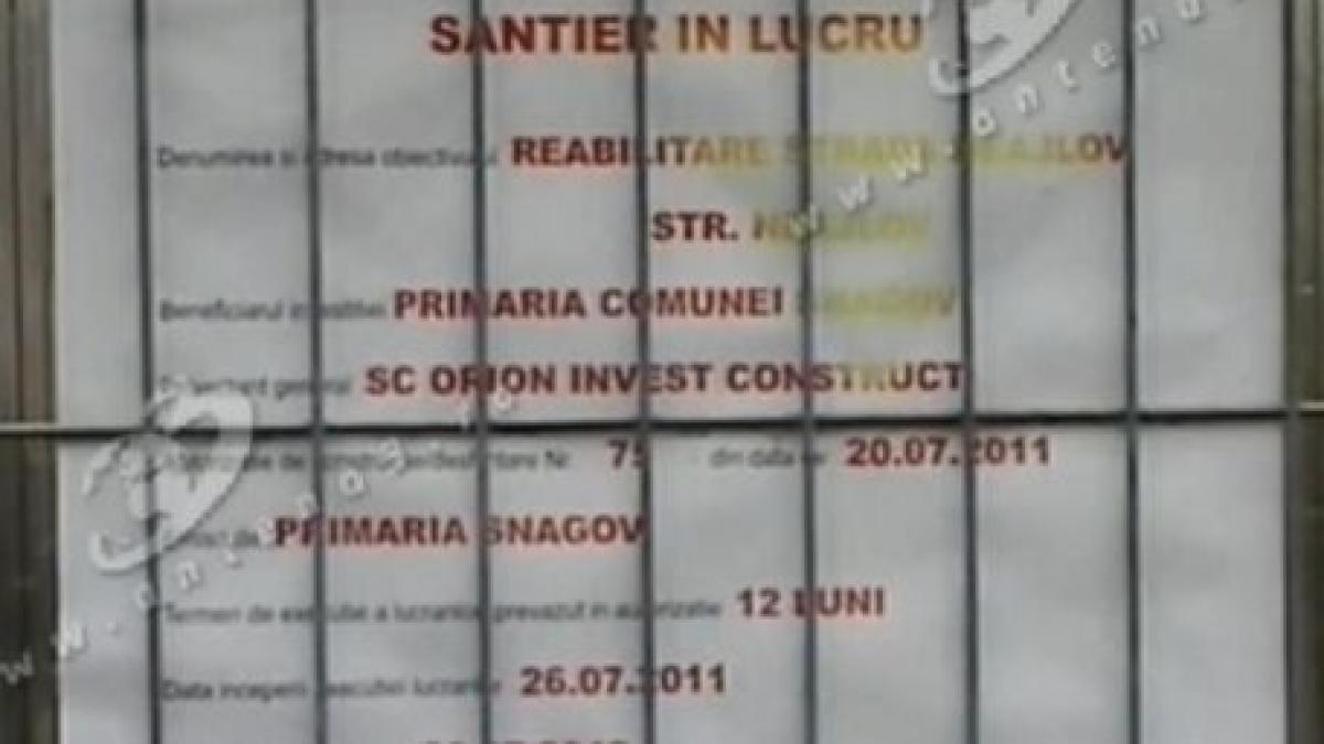 Prefectul din Ghermăneşti a montat porţi în mijlocul străzii unde locuieşte