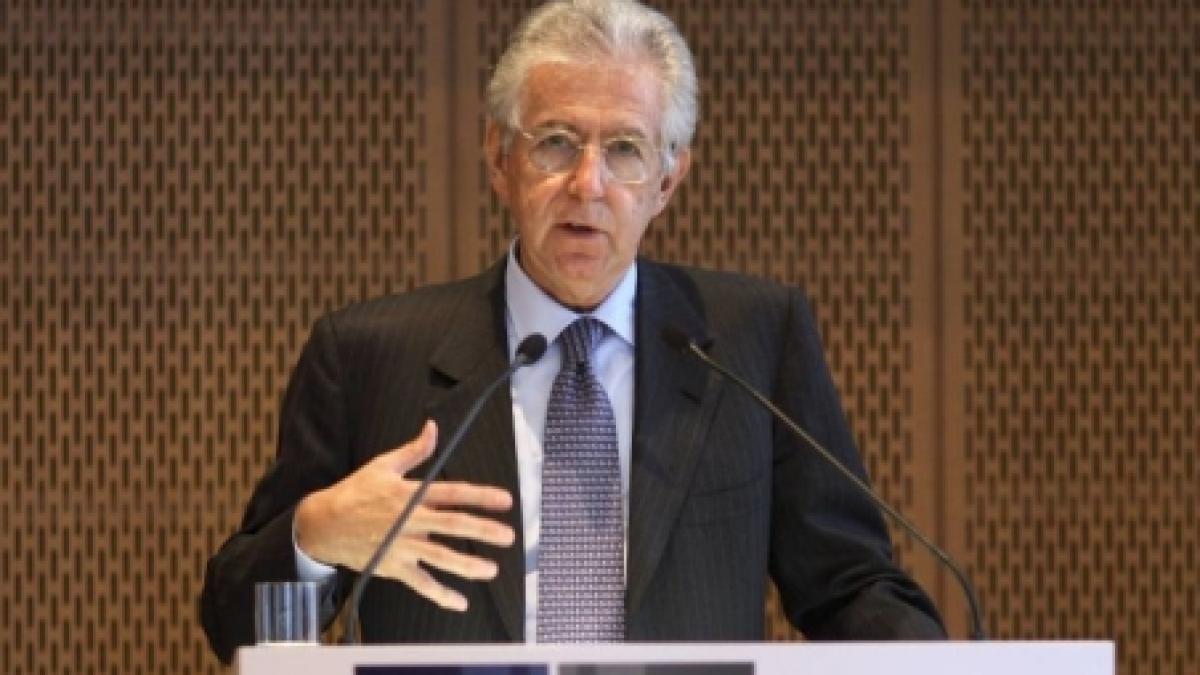 Mario Monti, desemnat de preşedintele Napolitano să formeze un nou Guvern în Italia