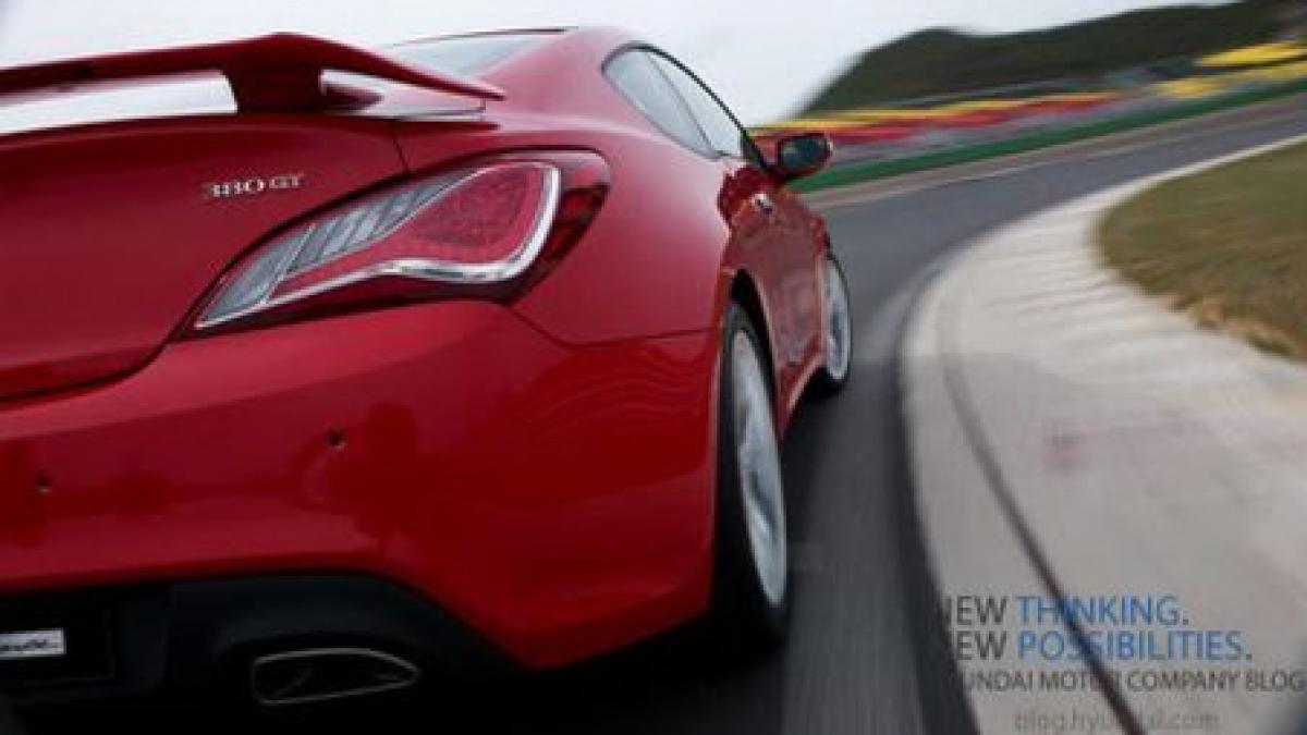 Hyundai Genesis Coupe 2013, în primele imagini oficiale