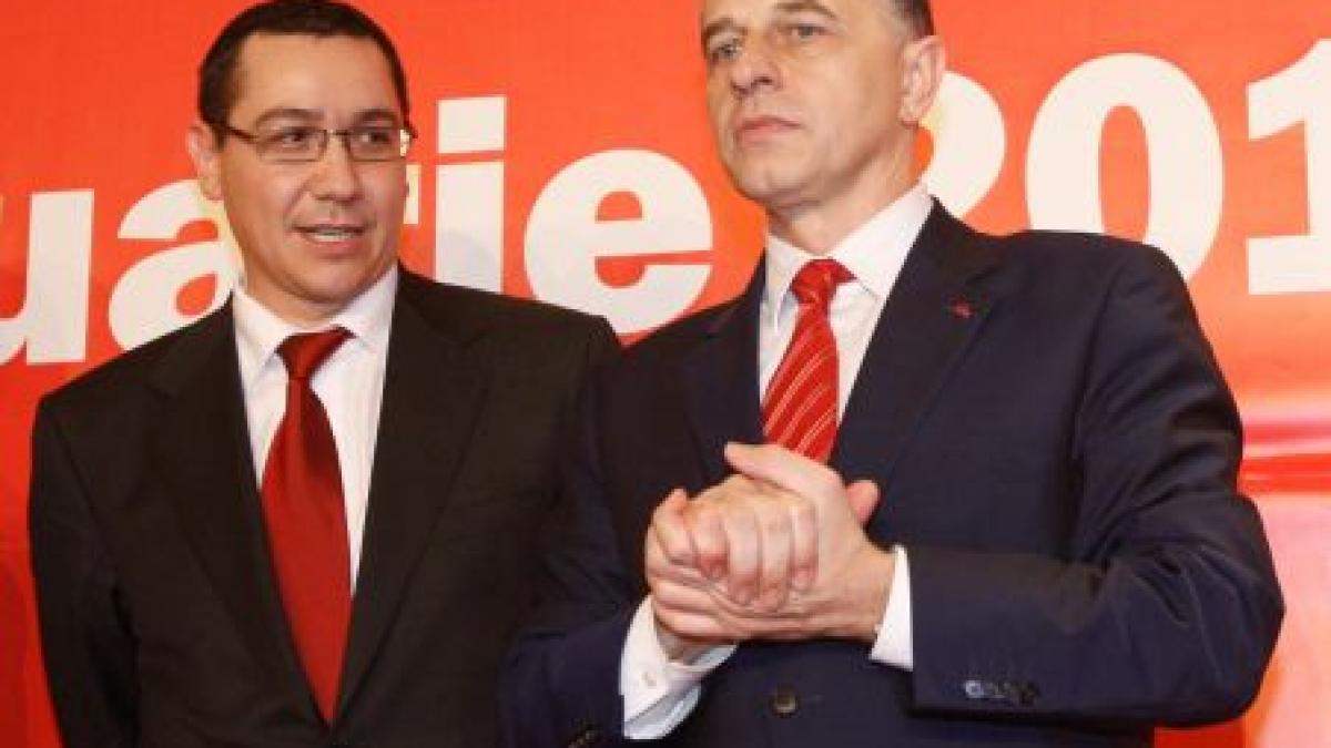 Victor Ponta: Care-i soluţia? Să plecăm toţi din PSD, să rămână Mircea Geoană