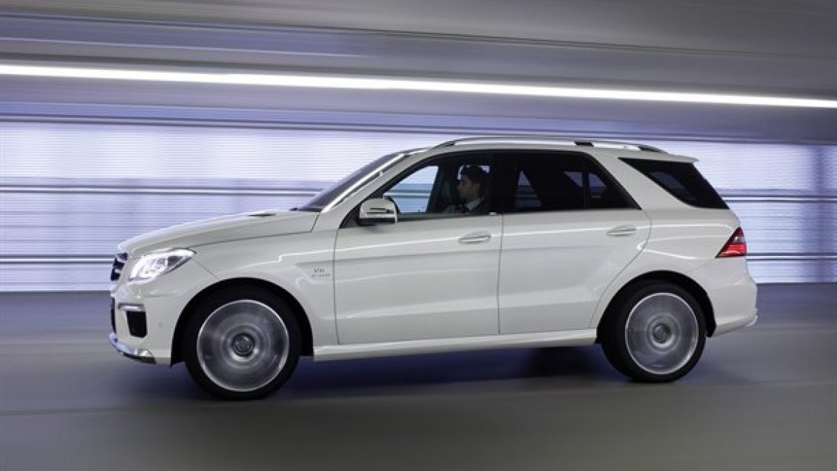 Noul Mercedes-Benz ML63 AMG, un monstru cu 550 cai putere