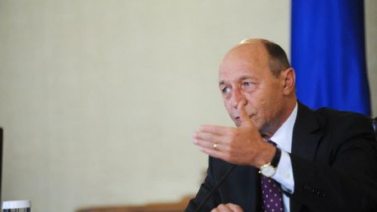 Băsescu: Numai nu i-am rugat pe Ponta şi Antonescu să cooperăm 