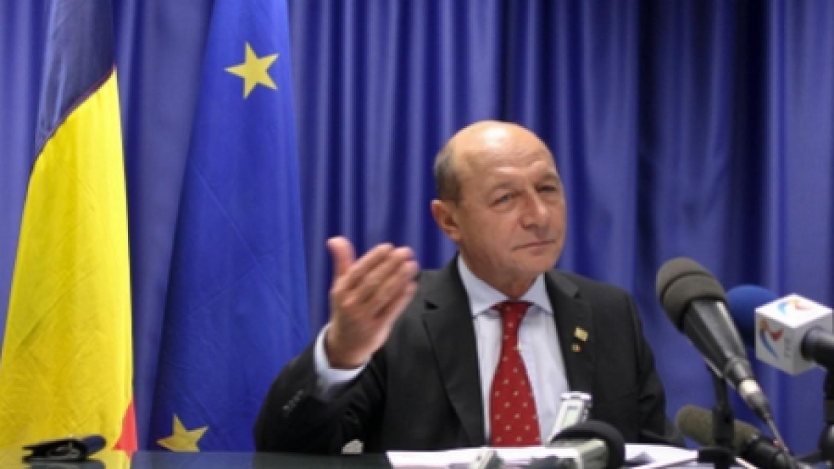 Traian Băsescu: Trebuie să considerăm că suportul din afară nu există. Fiecare stat are problemele proprii