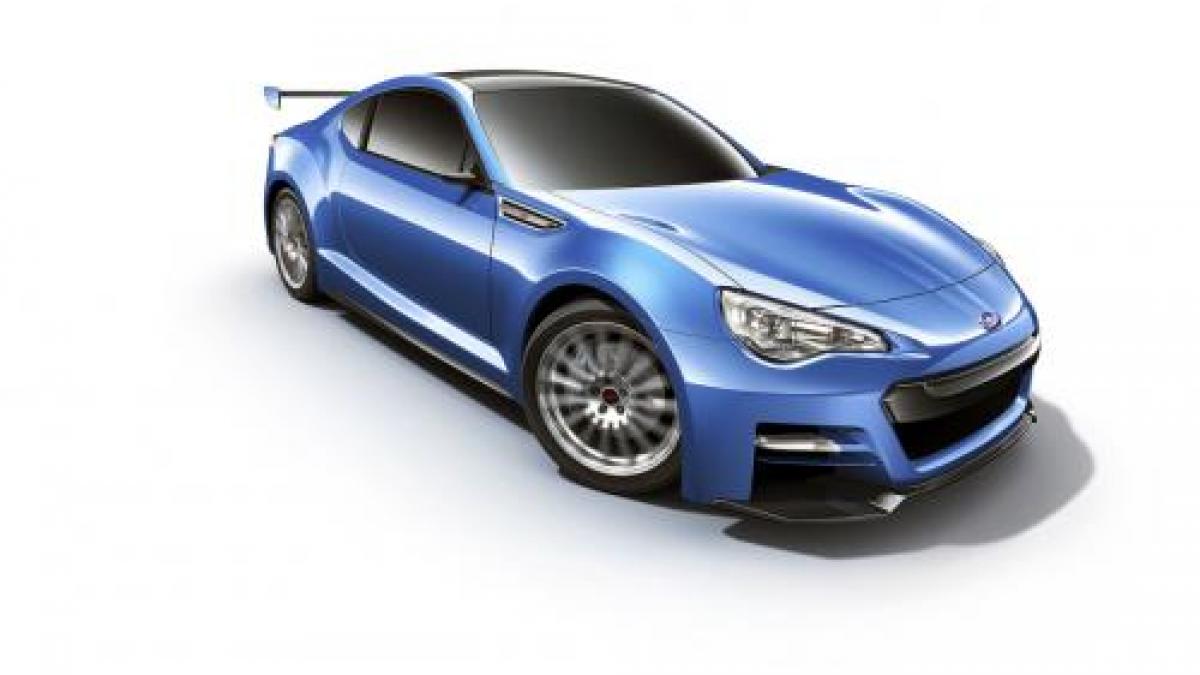 Subaru BRZ STI, un concept agresiv care debutează la Los Angeles