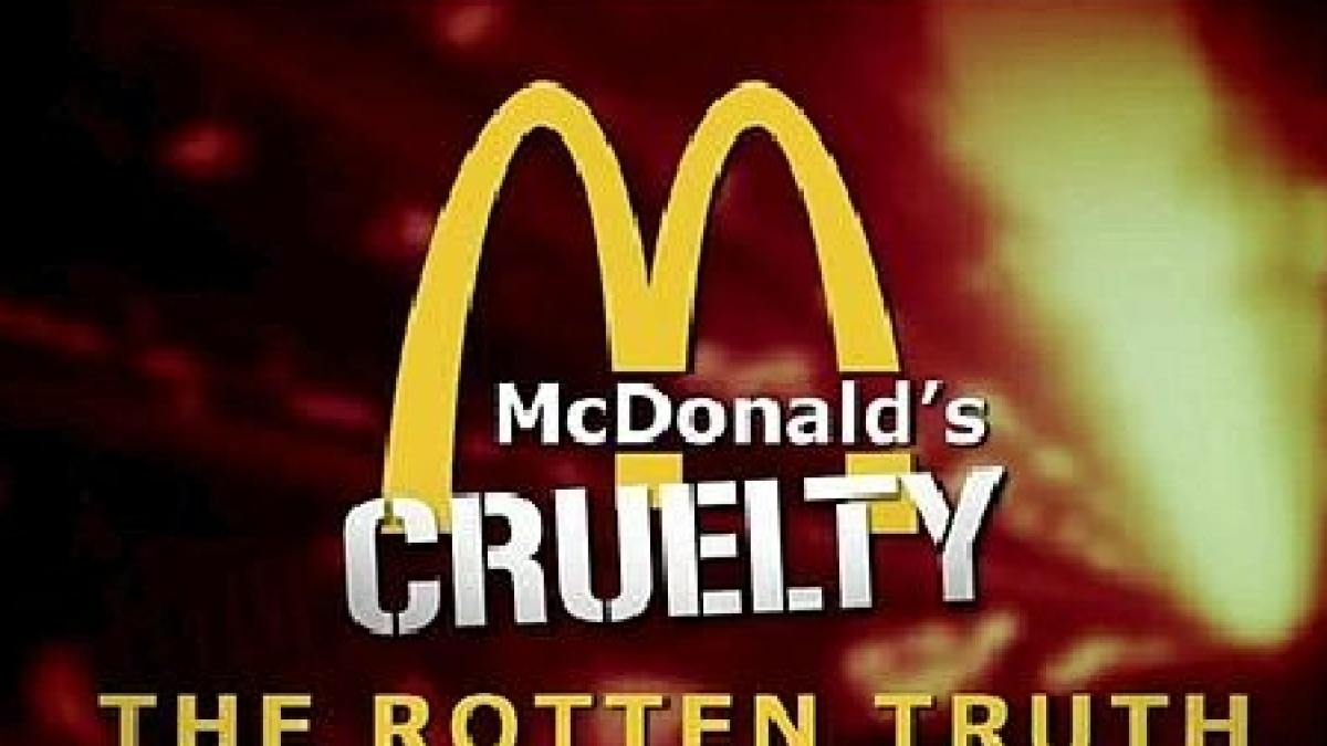 Atac la imaginea McDonald`s. Un videoclip şocant, care îţi va tăia pofta de mâncare