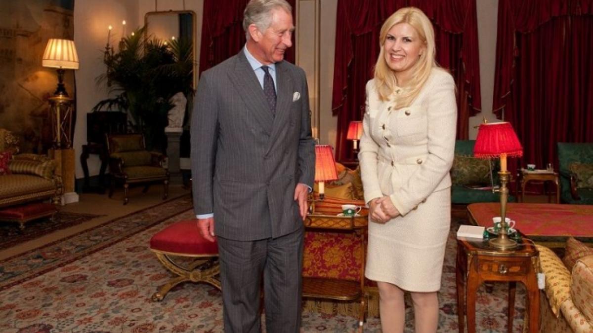 Elena Udrea: Prinţul Charles este un om minunat. A făcut pentru România mai multe decât românii