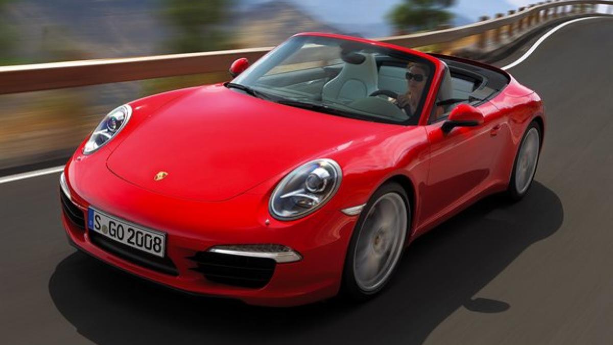 Noul Porsche 911 Cabrio, în primele imagini oficiale