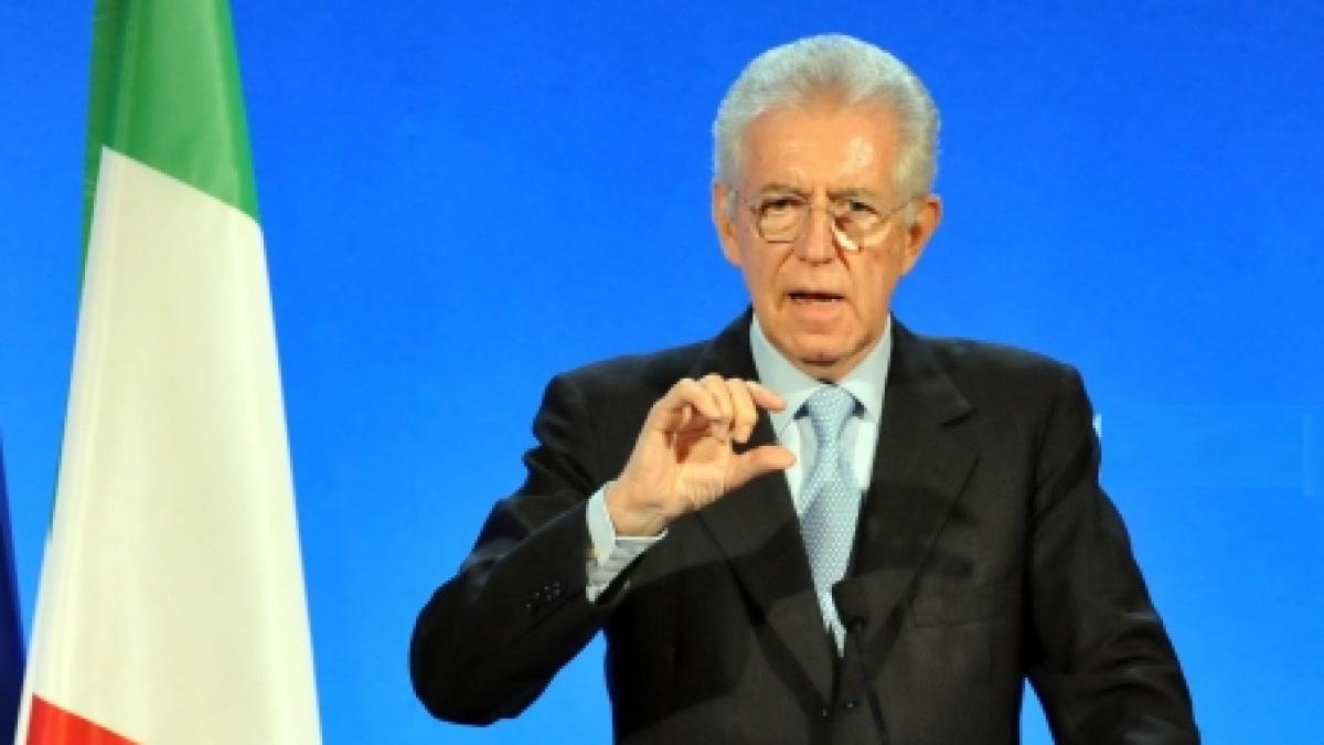 Premierul italian Mario Monti şi-a completat Guvernul cu noi nominalizări  