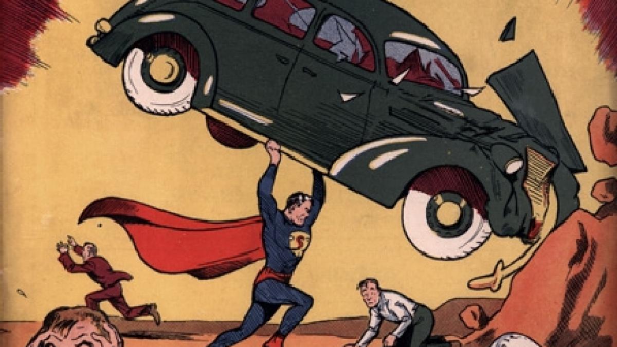 De la 10 cenţi la 2,16 milioane dolari: Atât a costat revista cu prima apariţie a lui Superman